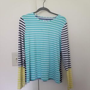 Women's Lands End Long Sleeve Swim Top/Rash Guard